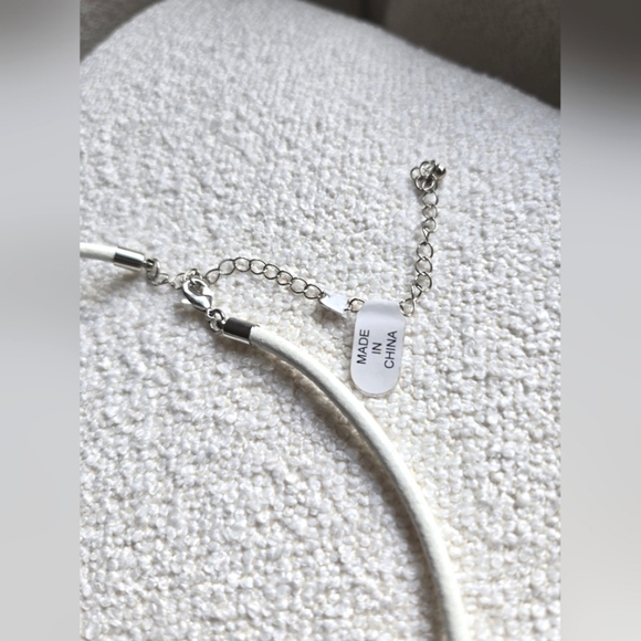 FREE PEOPLE, Under The Sea Collar -Lime Green/White, NWOT (Partial Tag Included) - Picture 5 of 5